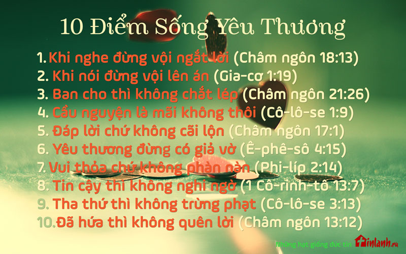 10 Diem Song Yeu Thuong
